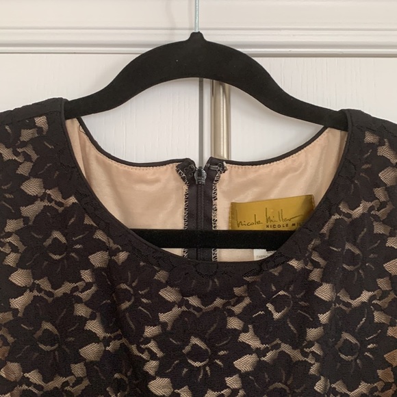 2 for $75 VGUC Nicole Miller little black dress - Picture 3 of 6